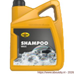 Kroon Oil Shampoo Wax autoshampoo reiniging 5 L can - A21500022 - afbeelding 1