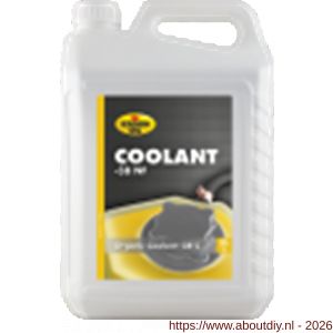 Kroon Oil Coolant -38 Organic NF koelvloeistof 5 L can - A21500069 - afbeelding 1