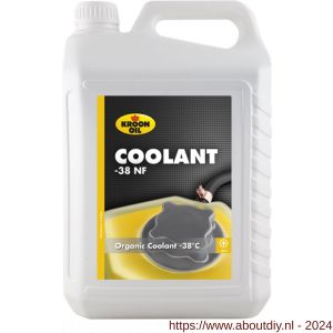 Kroon Oil Coolant -38 Organic NF koelvloeistof 5 L can - A21500069 - afbeelding 1