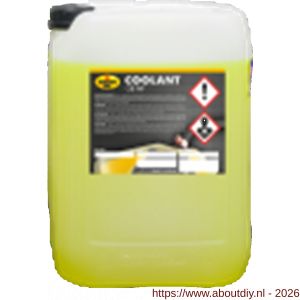 Kroon Oil Coolant -38 Organic NF koelvloeistof 20 L can - A21500070 - afbeelding 1
