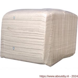Kroon Oil Cleaning Cloth White werkdoeken wit reiniging 10 kg baal - A21500945 - afbeelding 1