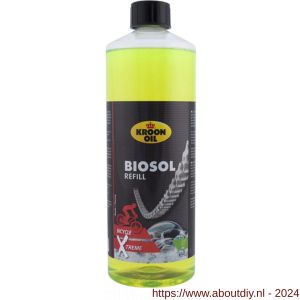 Kroon Oil BioSol Refill kettingreiniger verzorging 1 L fles - A21500026 - afbeelding 1