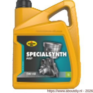 Kroon Oil Specialsynth MSP 5W-40 synthetische motorolie Synthetic Multigrades passenger car 5 L can - A21500487 - afbeelding 1