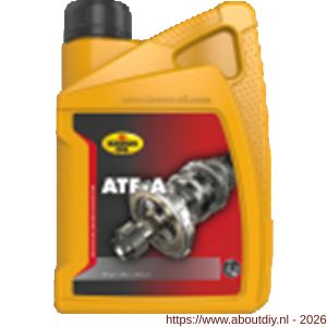 Kroon Oil ATF-A automatische transmissie olie 1 L flacon - A21500622 - afbeelding 1