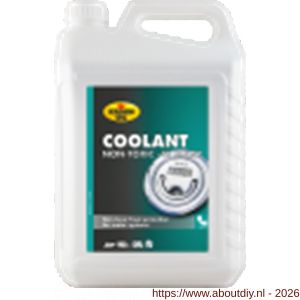 Kroon Oil Coolant Non-Toxic -45 B koelvloeistof 5 L can - A21501033 - afbeelding 1