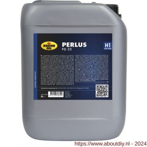Kroon Oil Perlus FG 32 hydraulische olie voedselveilig Food Grade H2 5 L can - A21501051 - afbeelding 1
