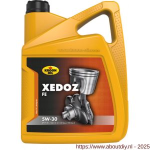Kroon Oil Xedoz FE 5W-30 synthetische motorolie 5 L can - A21501134 - afbeelding 1
