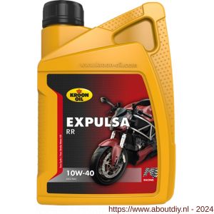 Kroon Oil Expulsa RR 10W-40 viertakt motorfiets olie 1 L flacon - A21500518 - afbeelding 1