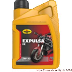 Kroon Oil Expulsa RR 5W-50 viertakt motorfiets olie 1 L flacon - A21500527 - afbeelding 1