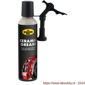 Kroon Oil Ceramic Grease smeervet montagepasta 200 ml aerosol - A21500897 - afbeelding 1