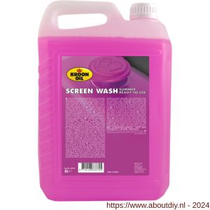 Kroon Oil Screen Wash Summer ruitensproeiervloeistof 5 L can - A21500121 - afbeelding 1