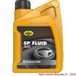 Kroon Oil SP Fluid 3023 hydraulische olie stuurbekrachtiging en niveauregeling 1 L flacon - A21500281 - afbeelding 1
