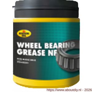 Kroon Oil Wheel Bearing Grease NF wiellagervet 600 g pot - A21500941 - afbeelding 1