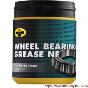 Kroon Oil Wheel Bearing Grease NF wiellagervet 600 g pot - A21500941 - afbeelding 1