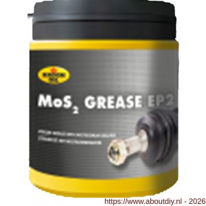 Kroon Oil MoS2 Grease EP 2 vet universeel 600 g pot - A21500919 - afbeelding 1
