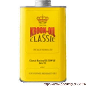 Kroon Oil Classic Racing 15W-50 Classic motorolie 1 L blik - A21500350 - afbeelding 1