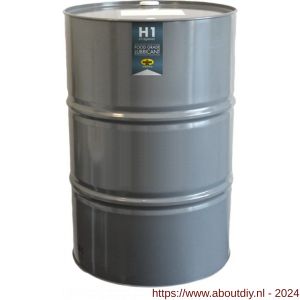 Kroon Oil Perlus FG 32 hydraulische olie voedselveilig Food Grade H1 208 L vat - A21500247 - afbeelding 1