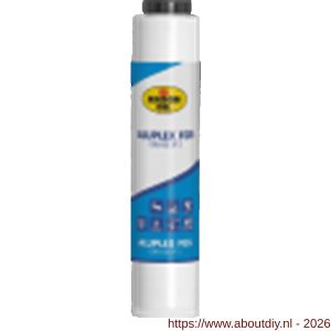 Kroon Oil Q-Aluplex FGS Grease EP2 smeervet Food Grade H1 400 g Q-schroefpatroon - A21500911 - afbeelding 1