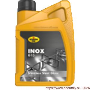Kroon Oil Inox G13 RVS reiniger 1 L flacon - A21500033 - afbeelding 1