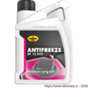 Kroon Oil Antifreeze SP 12 EVO antivries 1 L flacon - A21501247 - afbeelding 1