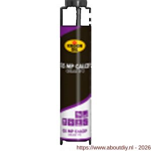 Kroon-Oil Q5 MP Calcep Grease EP 2 vet universeel 400 g Q-schroefpatroon - A21501820 - afbeelding 1