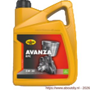 Kroon-Oil Avanza RPC 5W-30 motorolie 5 L can - A21501708 - afbeelding 1