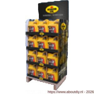 Kroon-Oil Avanza RPC 5W-30 motorolie display 48x 5 L can - A21501709 - afbeelding 1