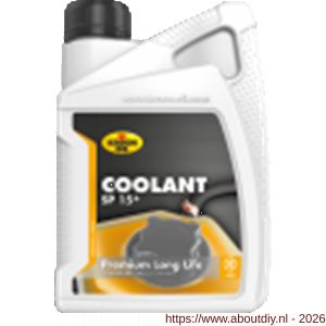 Kroon-Oil Coolant SP 15+ koelvloeistof 1 L flacon - A21501477 - afbeelding 1