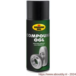 Kroon Oil Compound OGL tandwiel smeermiddel vet 400 ml aerosol - A21500856 - afbeelding 1