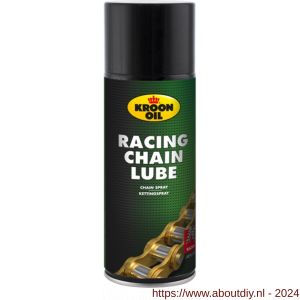 Kroon Oil Racing Chainlube Light kettingsmeermiddel onderhoud 400 ml aerosol - A21500850 - afbeelding 1