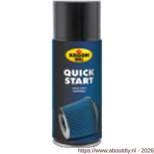 Kroon Oil Startspray Quick Start starthulpmiddel 400 ml aerosol - A21500035 - afbeelding 1
