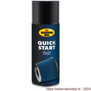Kroon Oil Quick Start starthulpmiddel 400 ml aerosol - A21500035 - afbeelding 1