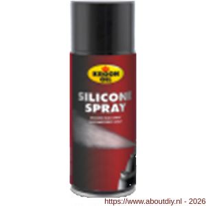 Kroon Oil Silicon Spray Aerosol siliconenspray smeermiddel 400 ml aerosol - A21500880 - afbeelding 1