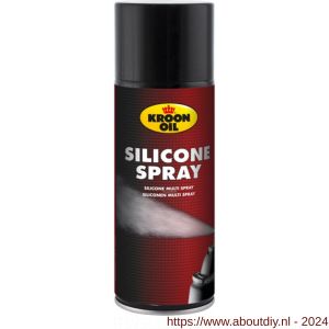 Kroon Oil Silicon Spray Aerosol siliconenspray smeermiddel 400 ml aerosol - A21500880 - afbeelding 1