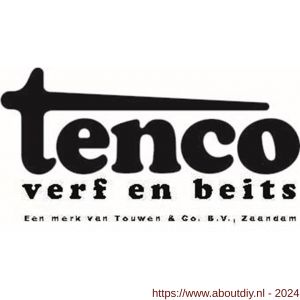 Tenco Topcoat Teervrij roestwerende coating zwart 2.5 L blik - A40710035 - afbeelding 2