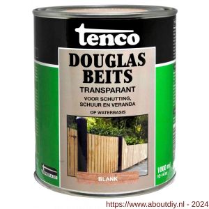 Tenco Douglasbeits transparant blank 1 L blik - A40710420 - afbeelding 1