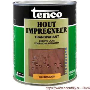 Tenco Impregneer houtverdeling 1 L blik - A40710457 - afbeelding 1