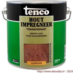 Tenco Impregneer houtverdeling 2,5 L blik - A40710384 - afbeelding 1