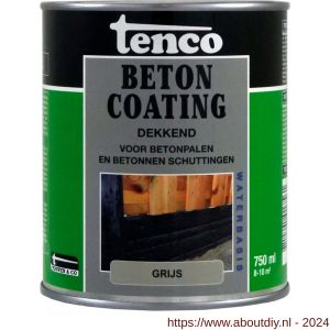 Tenco Betoncoating betonverf dekkend grijs 0,75 - A40710472 - afbeelding 1