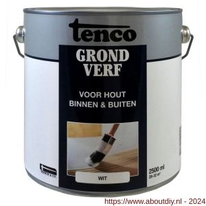 Tenco Grondverf wit 2,5 L blik - A40710093 - afbeelding 1