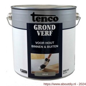 Tenco Grondverf grijs 2,5 L blik - A40710090 - afbeelding 1