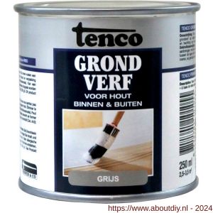 Tenco Grondverf grijs 0,25 L blik - A40710088 - afbeelding 1