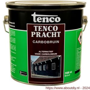 TencoPracht houtbeschermingsbeits Carbobruin 2.5 L blik - A40710215 - afbeelding 1