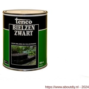 Tenco Bielzenzwart beits zwart 1 L blik - A40710212 - afbeelding 1