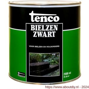 Tenco Bielzenzwart beits zwart 2,5 L blik - A40710213 - afbeelding 1
