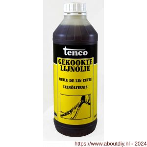 Tenco Lijnolie gekookt bruin 1 L flacon - A40710318 - afbeelding 1