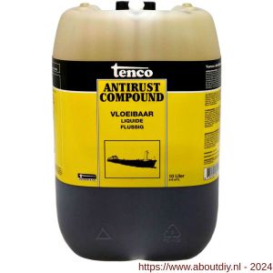 Tenco Anti Rust Compound roestwerende coating vloeibaar donkerbruin 10 L blik - A40710473 - afbeelding 1