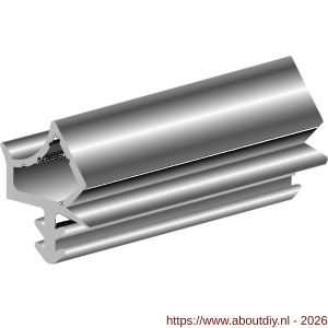 Ellen deuraanslagprofiel kunststof TPE 4291 AC - A51010006 - afbeelding 1