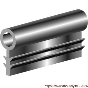 Ellen deuraanslagprofiel kunststof TPE 4566 AC - A51010007 - afbeelding 1