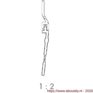 Ellen dorpelprofiel aluminium ADS GL 100 cm - A51010092 - afbeelding 3